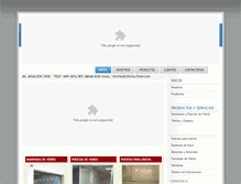 Tablet Screenshot of mamparadevidrio.com